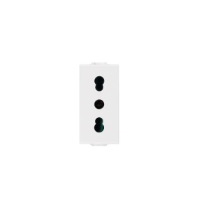 Priza italia VIMAR Neve UP 09203, 2P+E 16A P17/11, Alb