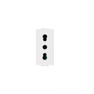 Priza italia VIMAR Neve UP 09203, 2P+E 16A P17/11, Alb