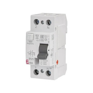 Siguranta automata diferentiala RCCB 40A/30mA, tip A, 10 kA ETI 002061112