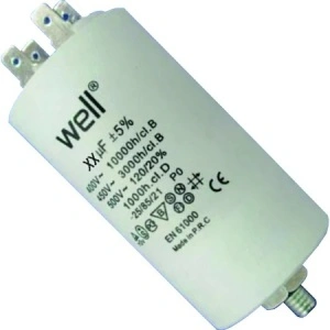 Condensator pornire motor 400V 4uF cu pin, Well