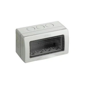 Doza pentru montaj aparent IP55, 4 Module, ALB, BTICINO, MATIX, IDROBOX