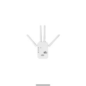 Extender WI-FI, Wireless-N Repeater, WPS, 300Mbp/s, Raza lunga, Alb - Img 1