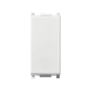 Intrerupator modular, 10A, 1M, 1P, VIMAR, PLANA, Alb