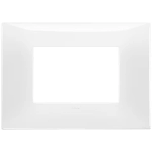 Rama decorativa VIMAR Neve UP 09673.01, 3M plastic Glossy, Alb