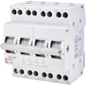 Comutator cu 3 pozitii, 4P, 40A, SSQ 440, ETI