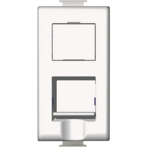 Priza internet RJ45 cat 5E, 1 modul, alb, Bticino Matix