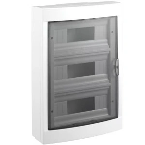 Tablou electric Viko VL-CS36.A, 3 randuri x 36 module, Montaj aparent, Alb