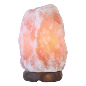 Lampa de sare minerala (veioza) Rabalux Rock, E14, 1x15W, Maro, clasa energetica G