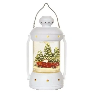 Lanterna LED de Craciun, Emos, 19.5 cm, 3xAA, Pentru interior, Alb cald