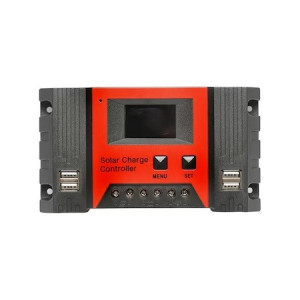 Regulator tensiune PWM panou solar 20A 12V/24V 4X port USB 12V 260W 24V 520W max 50V
