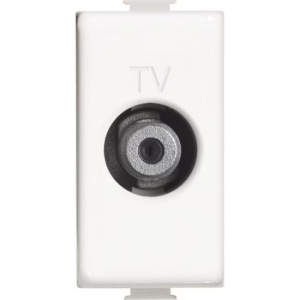 Priza TV Derivatie SAT tip F , Bticino Matix , Alb, AM5202F