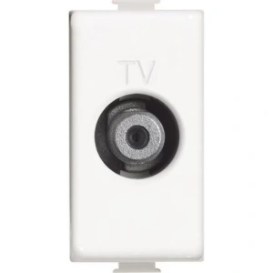 Priza TV Derivatie SAT tip F , Bticino Matix , Alb, AM5202F