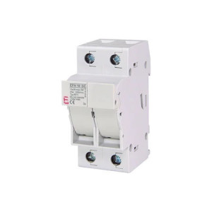 Separator cu fuzibil Eti, EFH DC 10x38mm pentru panouri fotovoltaice 2P 25A