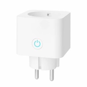 Priza inteligenta Modee, Wi-Fi, Bluetooth, cu monitorizare consum, 16A, Tuya, Alb - Img 1