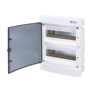 Tablou 24 module montaj incastrat IP40 ECM24PT, ETI 001101012