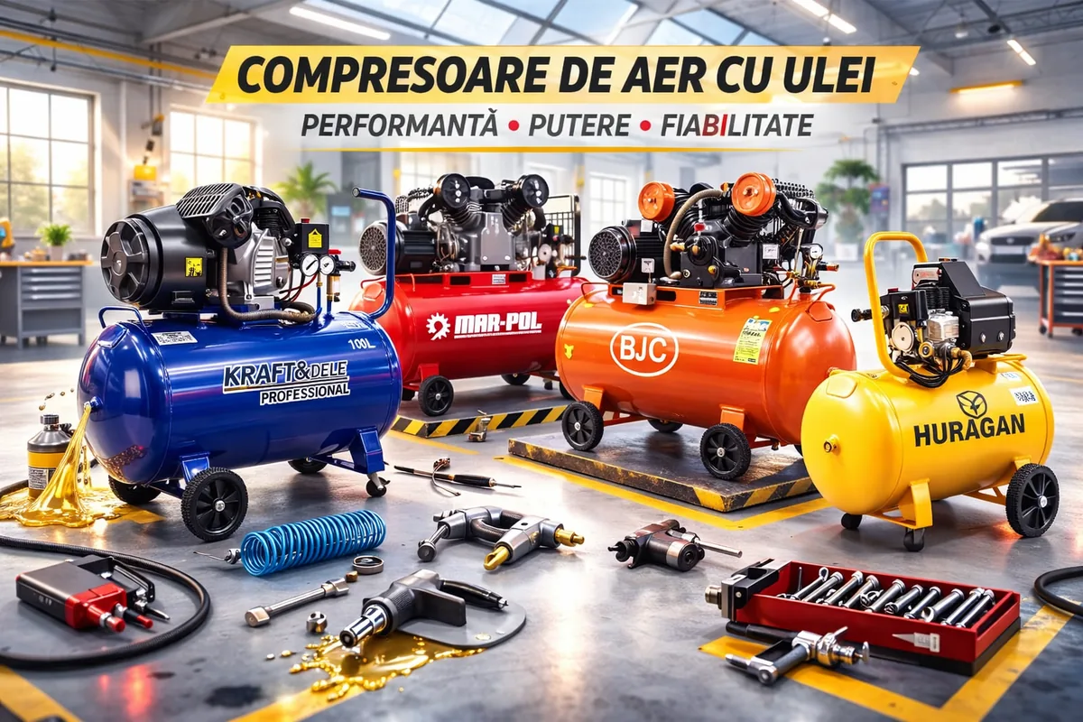 Compresoare cu ulei