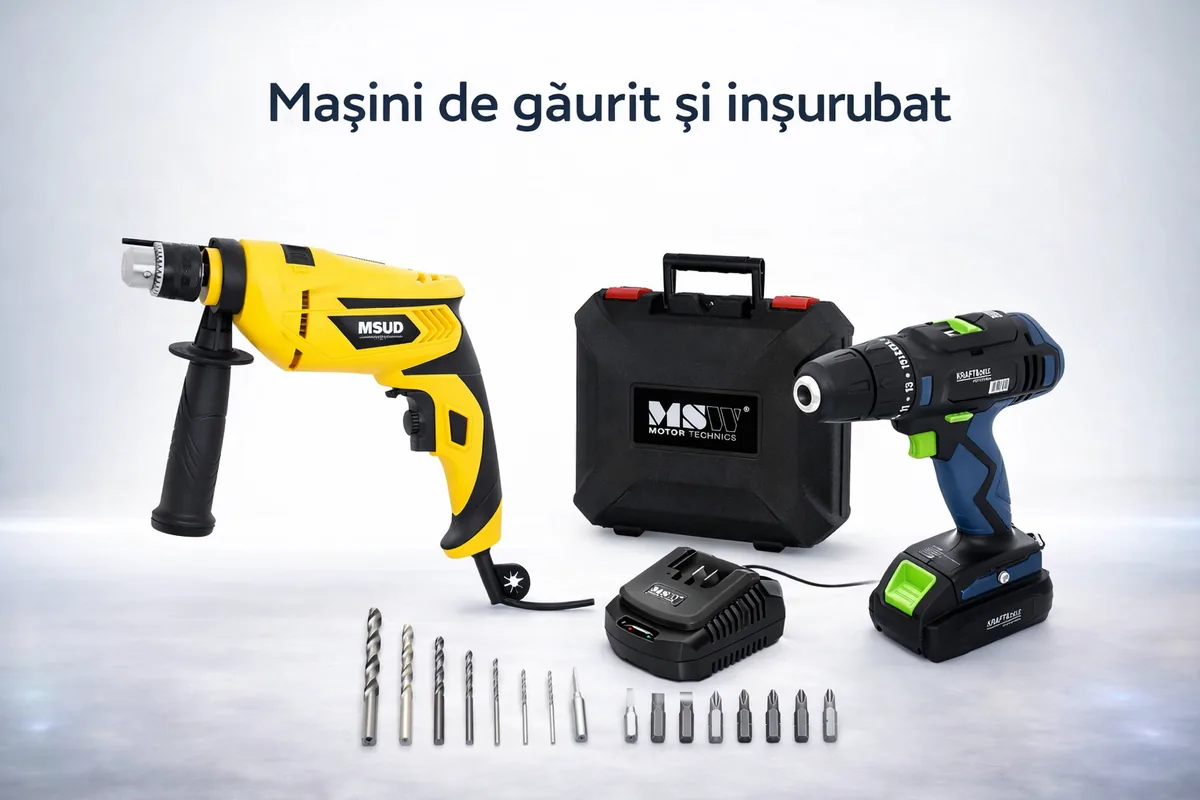Masini de gaurit