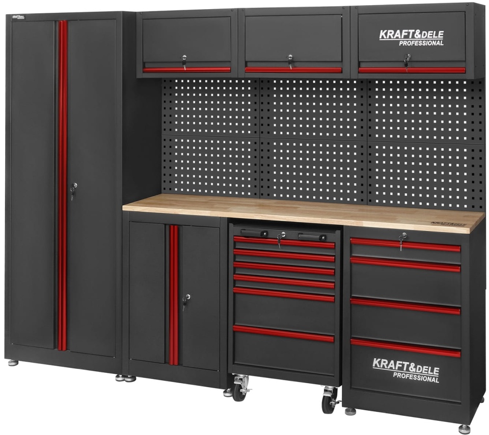 Set mobilier atelier profesional KraftDele KD5860 – banc de lucru