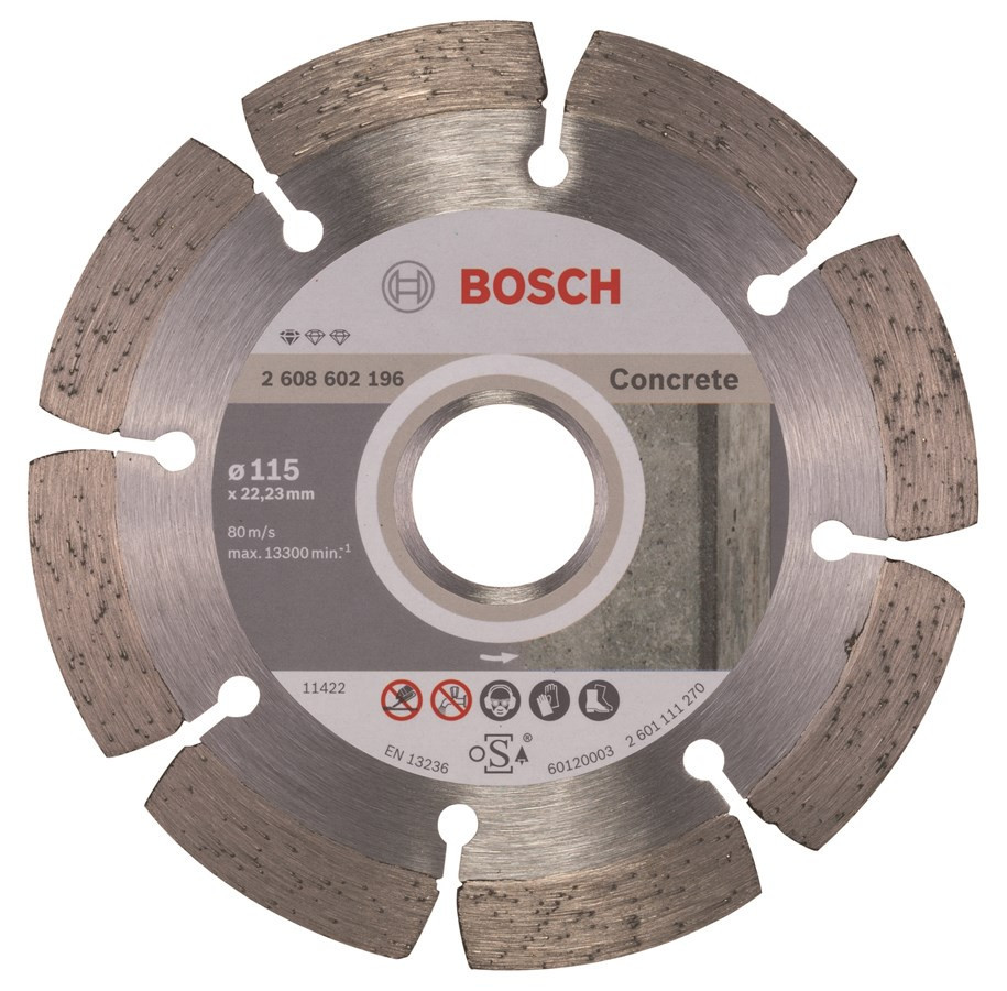 Disc diamantat pentru beton 115mm ECO2 Bosch V 2608602196