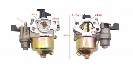 Carburator motor 5.5CP motopompa de apa 2-3" 4 timpi NR.1631
