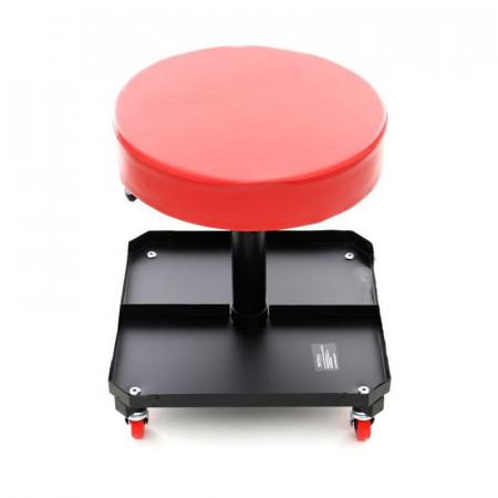 Scaun service auto REGLABIL roti 360grade sertar scule KraftDele KD376