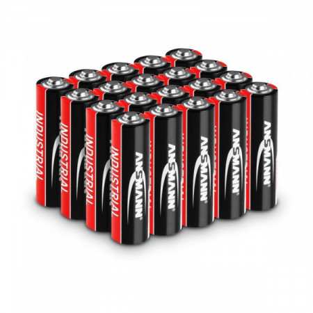 Baterii alcaline INDUSTRIALE 20 x micro AA LR06 1.5V 2700mAh Ansmann 10270002