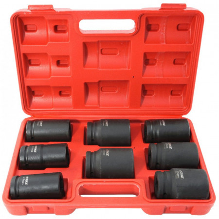 Set de chei tubulare IMPACT 8 piese 24-38mm 3/4" V39470 VERKE