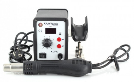 Statie de lipit cu aer cald 2in1 700W KraftDele KD852 TBC