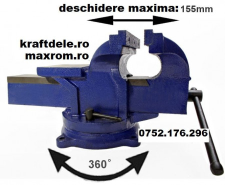 Menghina triaxiala rotativa cu nicovala 150 mm KraftDele KD1103 TBC