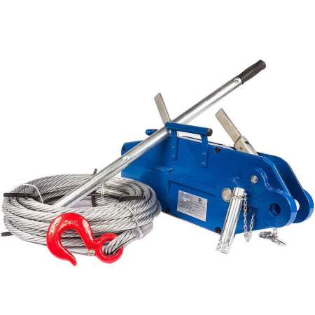 Troliu manual cu sufa otel 20m si levier ZNL 3.2 tone T-11232 TOR-Industries