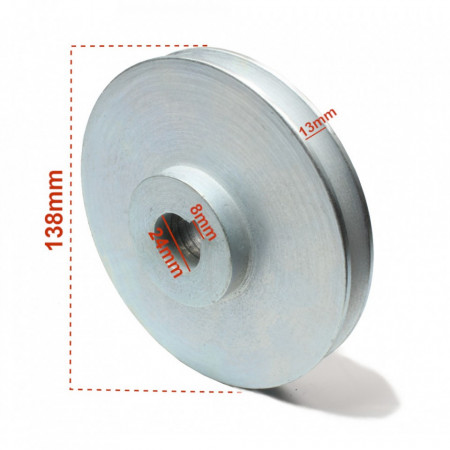 Fulie 138mm x 24mm 1 canal HA-13 nr.1 Barracuda B-ACEW001
