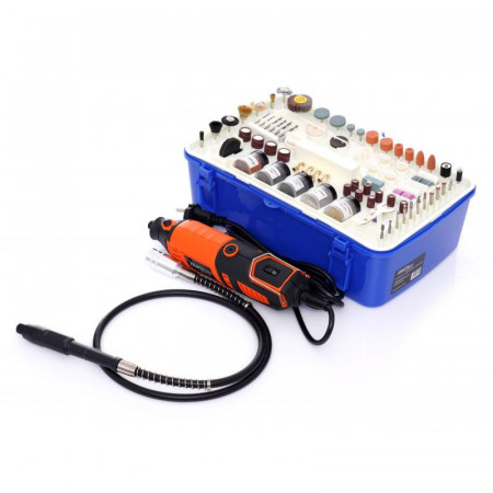 Mini freza electrica 230V 270W 218 piese 35000 rpm 10751