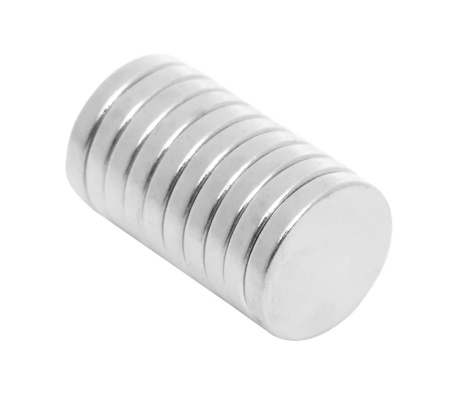 Set 10 Magneți Neodim Tip Cilindru – Ø9x1 mm – Model XD11835
