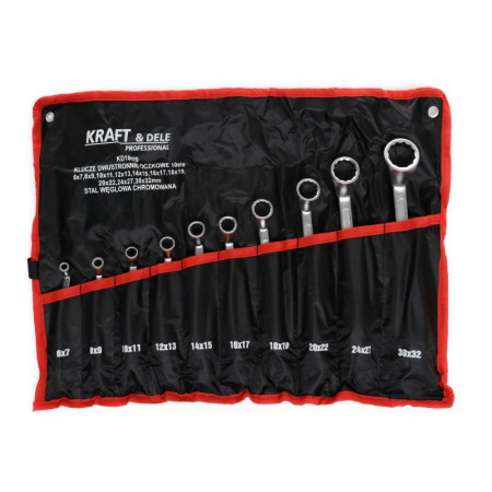 Set chei inelare combinate 10 piese 6-32mm KraftDele KD10929 TBC