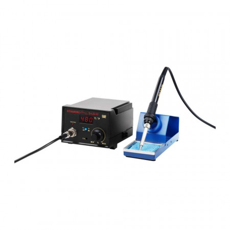 Statie de lipire cu letcon si stativ 65W S-LS-12 Basic Stamos 10021020
