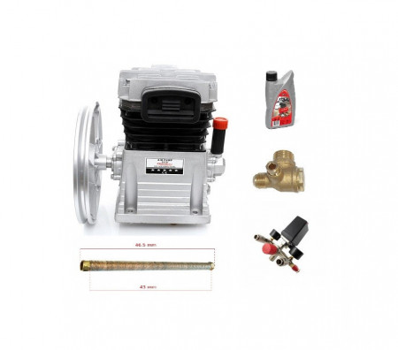 Cap compresor + ulei + presostat + supapa + teava 300L/min C1493