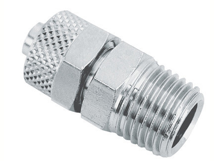 Fiting aer comprimat filet exterior 1/8" si furtun 6x4mm MA0190.10