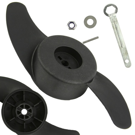 Elice din plastic 2 pale 230mm pentru motor electric XM8330501