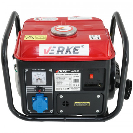 Generator Curent Electric pe benzina 220V 750W 2HP VERKE V60200