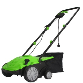 Aerator și scarificator electric 3 în 1 Mar-Pol RIPPER M83271, 1500 W, 32 cm, coș 30L, 2 role incluse - Img 3