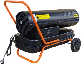 Aerotermă pe motorină KraftDele KD11711, 35 kW, cu termostat și afișaj digital, pentru încălzirea spațiilor mari - Img 4