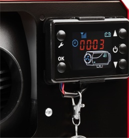 Aerotermă staționară pe motorină KraftDele KD11780, 9 kW, alimentare 12V/230V, cu telecomandă și afișaj LCD - Img 9