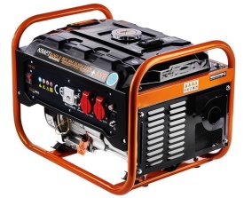 Agregat de curent monofazat KraftDele KD160, 3500W, 230V/12V, pornire manuală, rezervor 15L - Img 4