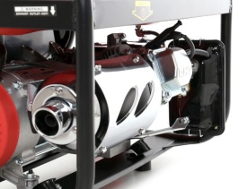 Agregat de curent pe benzină KraftDele KD138, 3000W, 230V/12V, monofazat, cu roți transport și mâner pliabil - Img 8