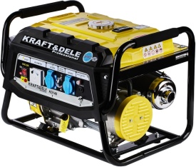 Agregat de curent pe benzină KraftDele KD148, 3500W, 230V/12V, generator monofazat pentru alimentare de rezervă - Img 2