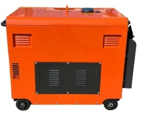 Agregat diesel trifazat KraftDele KD121, 7000W putere continuă, 230V/400V/12V, AVR și ATS, pornire electrică și manuală - Img 4