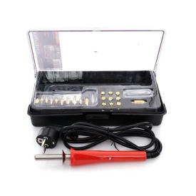 Aparat de pirogravat pentru piele si lemn 30W 275 grade 22 elemente – Kraft&Dele