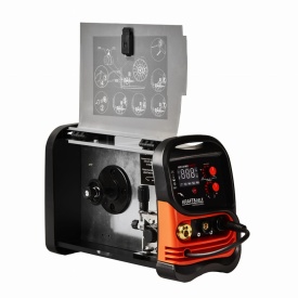 Aparat de sudură invertor IGBT KraftDele KD1883 MIG/MMA/TIG Lift cu gaz sau fără gaz, 230V - Img 9
