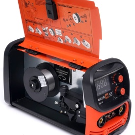 Aparat de sudură invertor KraftDele KD1875 250A 3 în 1 MIG/MMA/LIFT TIG cu afișaj LCD - Img 8