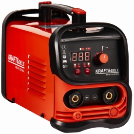 Aparat de sudură invertor KraftDele KD1881 MMA și TIG Lift 350A, 230V, compact și ușor de transportat - Img 5